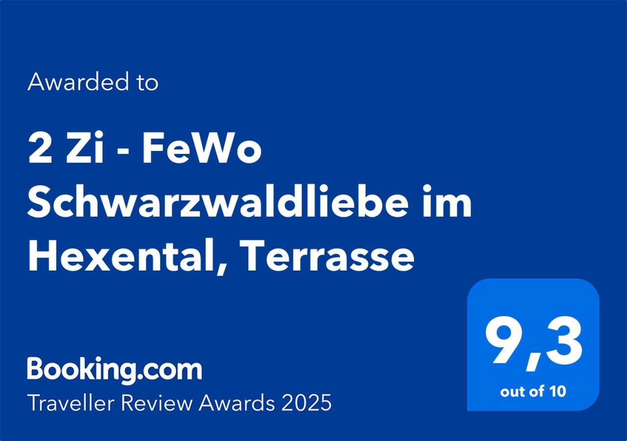 2 Zi - Fewo Schwarzwaldliebe Im Hexental, Terrasse Bollschweil Ngoại thất bức ảnh